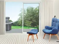 WG 100 Slimline skyvedørsparti