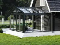 Wintergarten Aluminium Satteldach – Ungedämmt