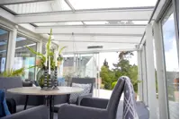 Glasdach mit Isolierglas