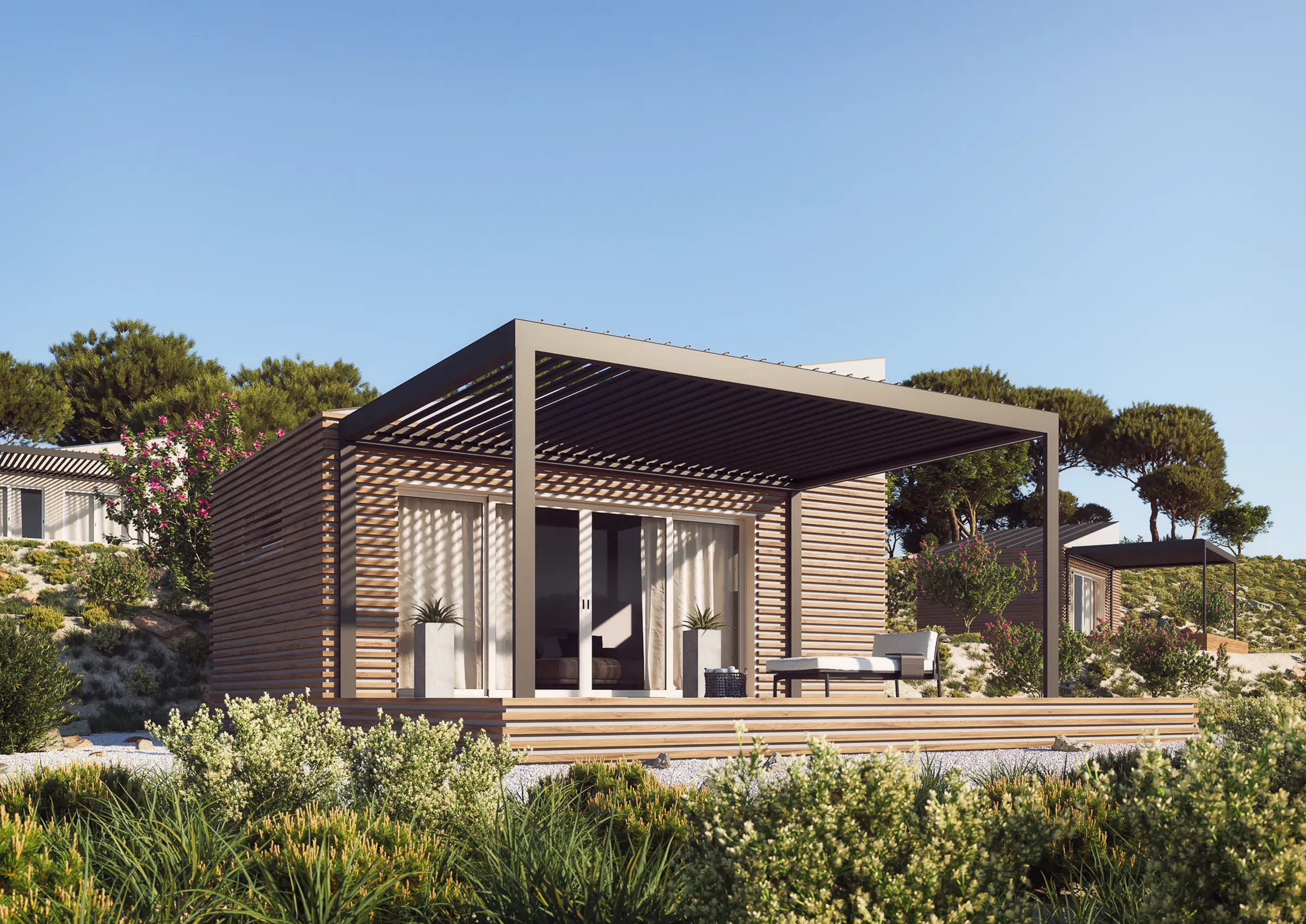 Pergola Skyline Aluminium