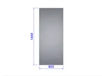 Glas für Doppeltür von Euro-Serre