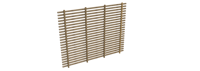 Ribbvägg till Pergola Modern