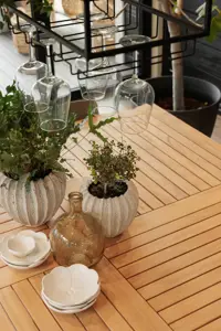 Evergreen matbord , fyrkantigt