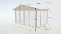 Sadeltak Basic Glas