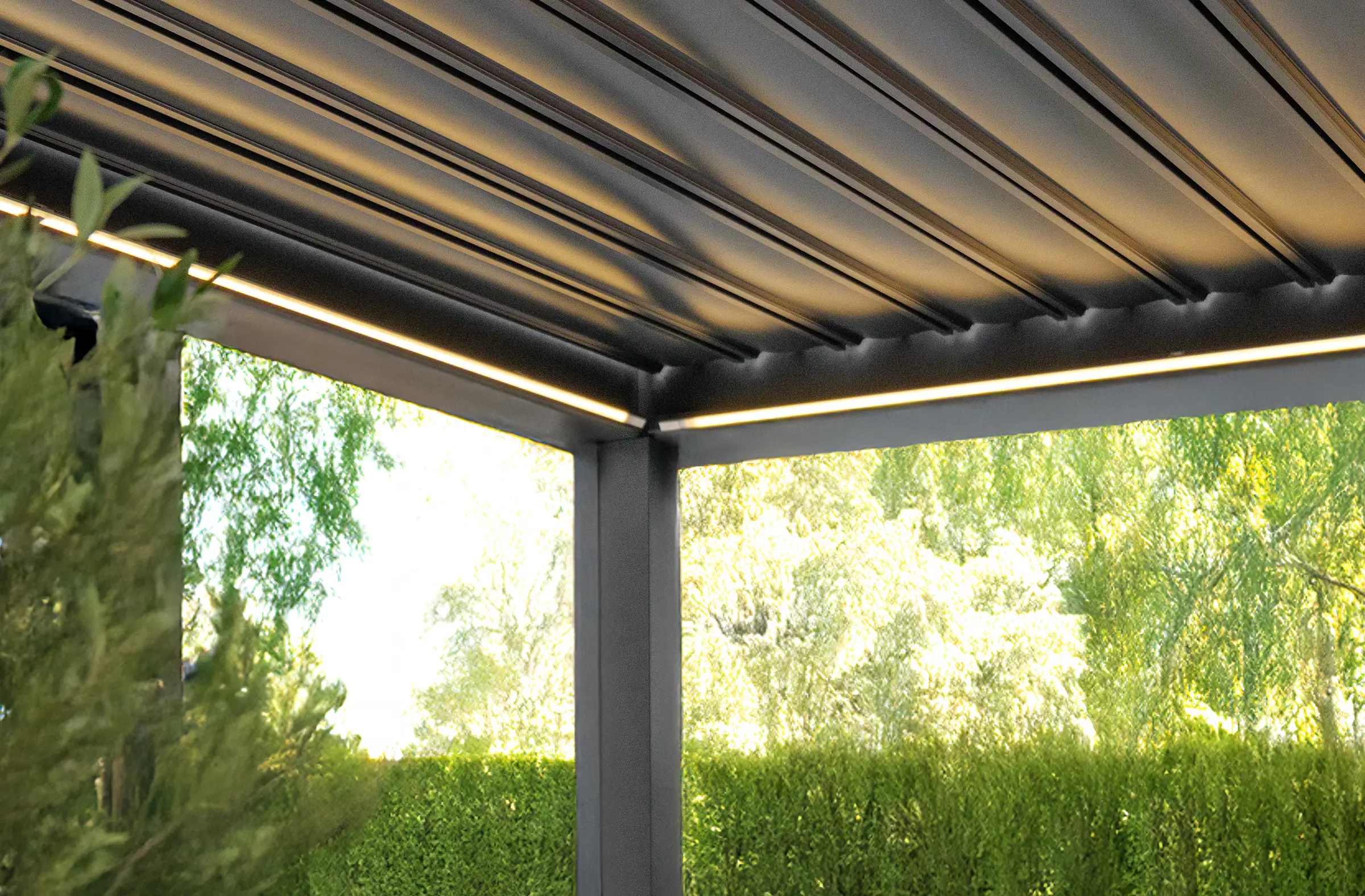 Beleuchtung Pergola ease