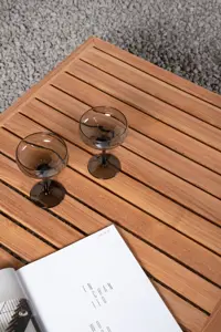 Barrel Teaktisch