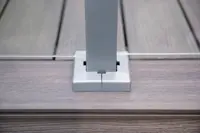Stolpfotslock fyrkantig