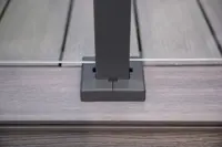 Stolpfotslock fyrkantig