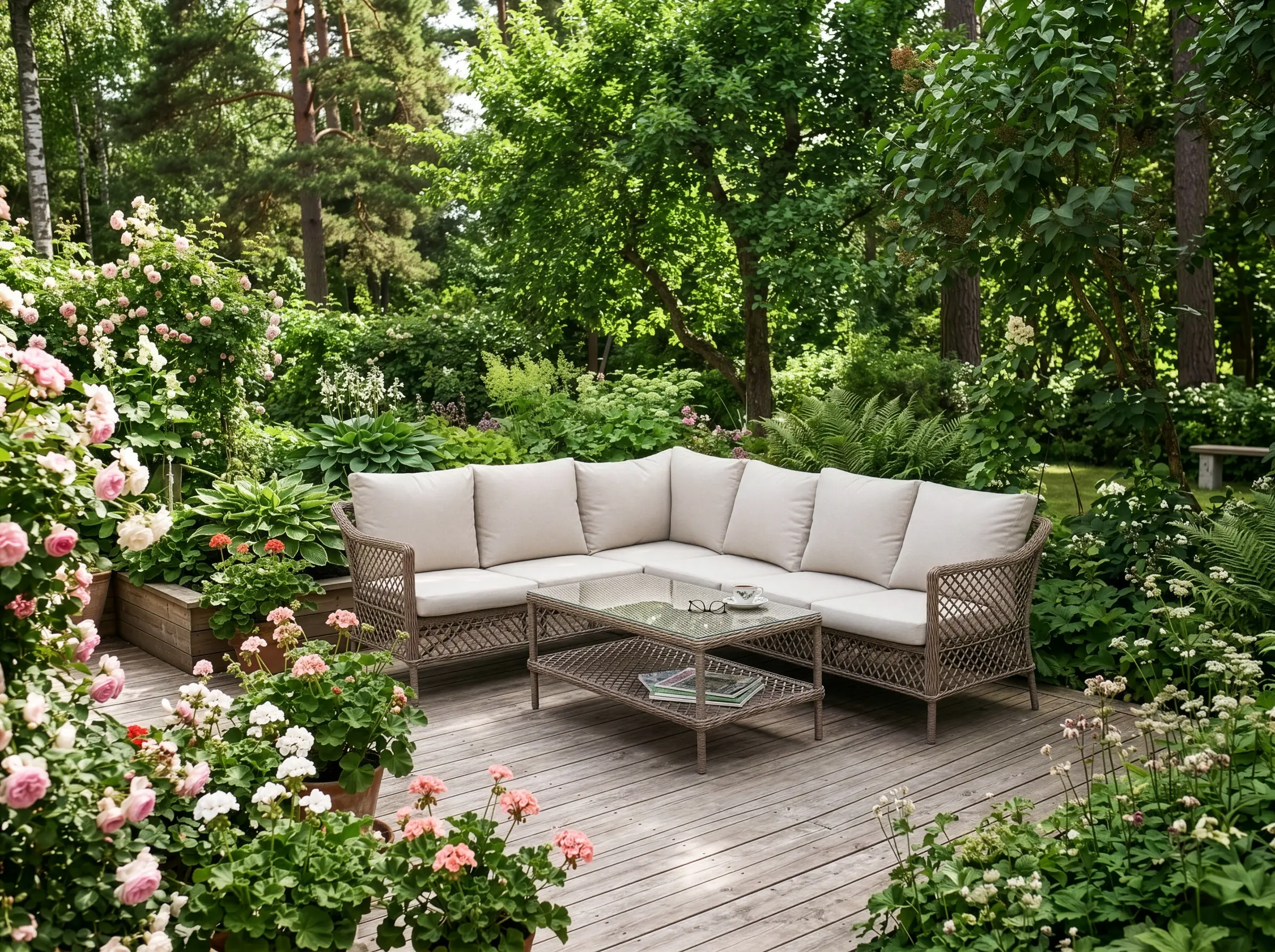 Rose Loungegruppe