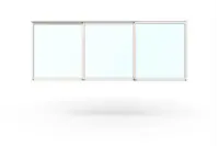 WG 40 Skyvevinduparti 3-delt