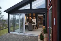 WG 80 Fast vindu malskåret / mål-tilpasset